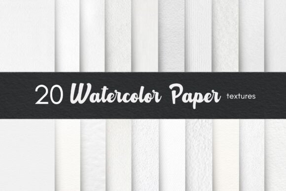 20 Watercolor Paper Textures for Authentic Digital Design