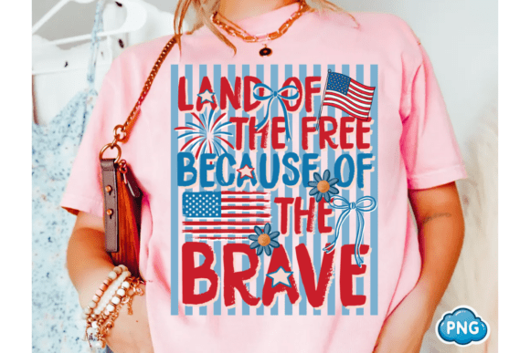 Celebrate with Style: Striped 4th of July PNG Designs