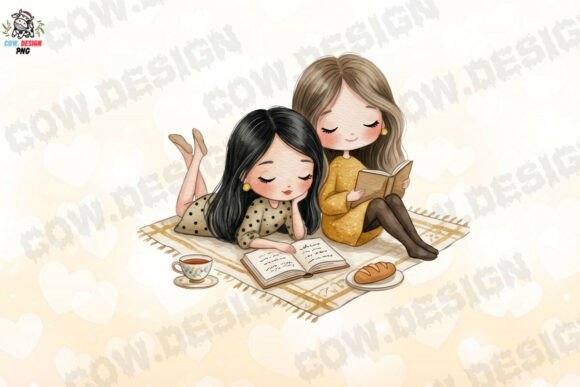 Designing with Heart: Using Cute Best Friends 14 PNG