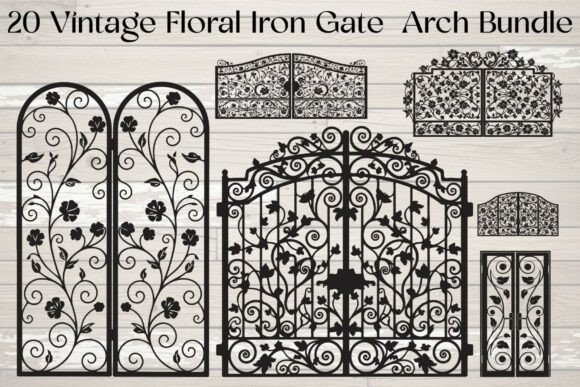 Elegant Iron Gate Arch Designs for Timeless Projects