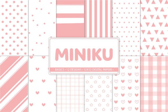 Soft and Sweet: Crafting with Blush Pink Digital Papers