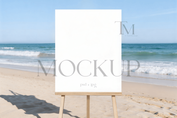 Summer 16x20 Welcome Sign Mockup: The Perfect Display Tool